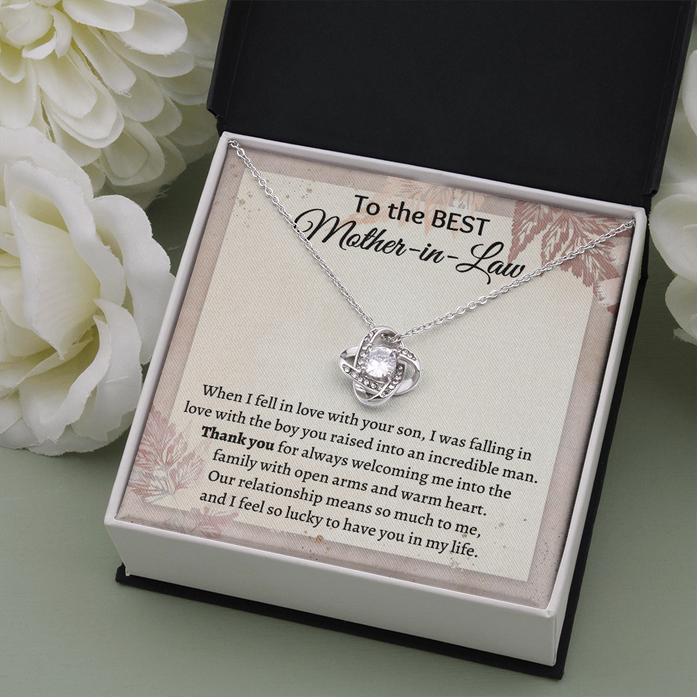 Gift for Mother - in - Law - I feel so lucky to have you in my life - JWshinee