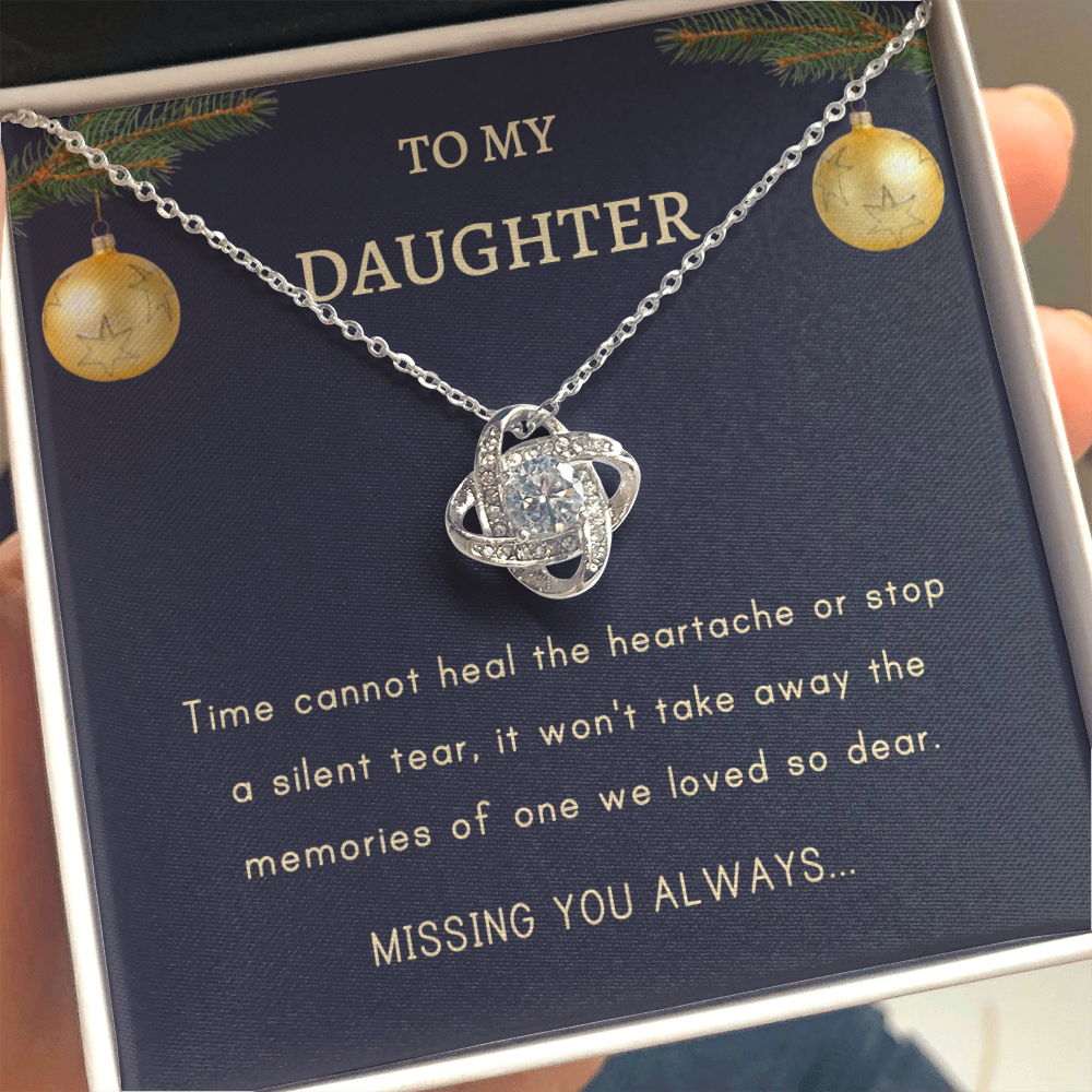 Christmas Gift to Daughter - Time cannot heal the heartache - JWshinee