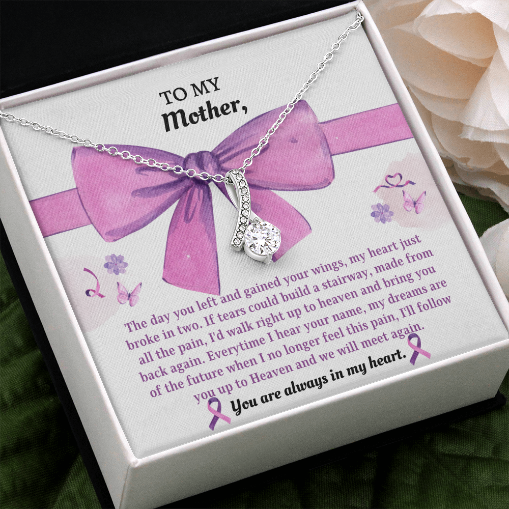 Eternal hope necklace - Loss of Mother Gift for Daughter - You are always in my heart - JWshinee