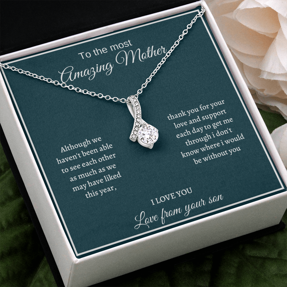 Mother's Day Gift - I love you. Love from your son - JWshinee