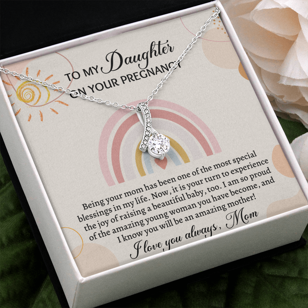 Pregnancy Gift for Daughter- Being your mom has been one of the most special blesssings in my life - JWshinee