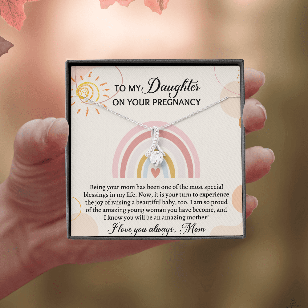Pregnancy Gift for Daughter- Being your mom has been one of the most special blesssings in my life - JWshinee