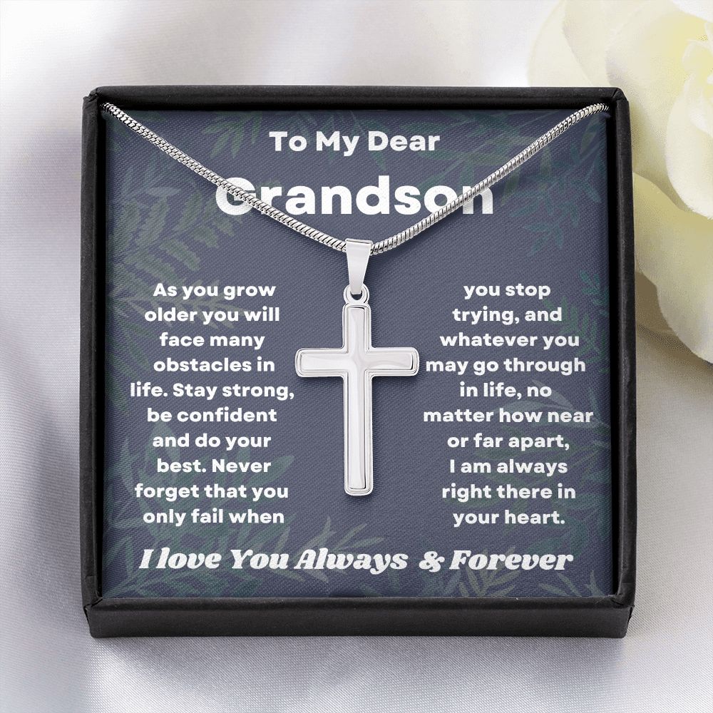 "Unique and Memorable Gifts for Your Grandson: Grandma's Personalized Necklace Collection"
