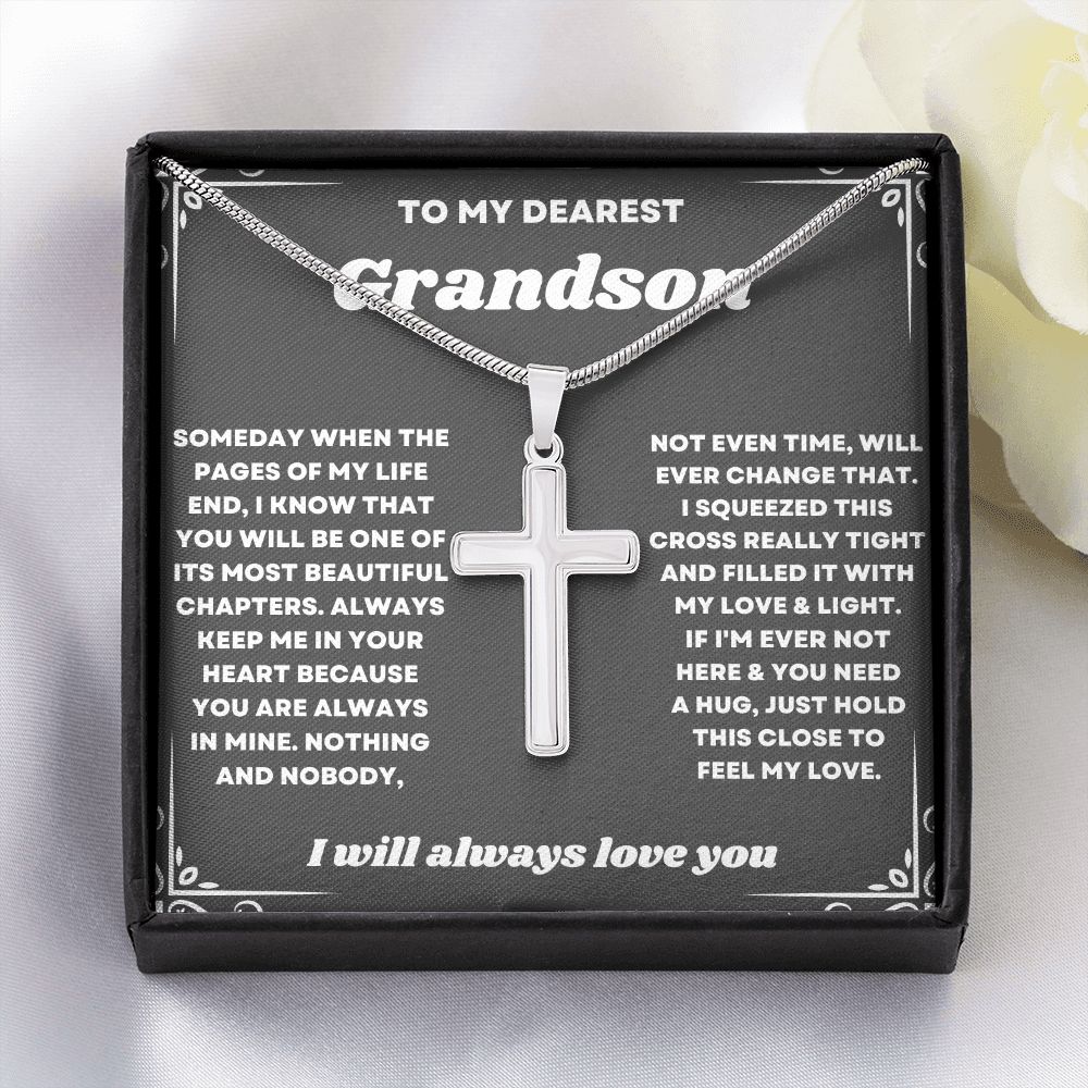 Express Your Love for Your Grandson with Unique Necklace Gifts from Grandma: A Meaningful Gesture"