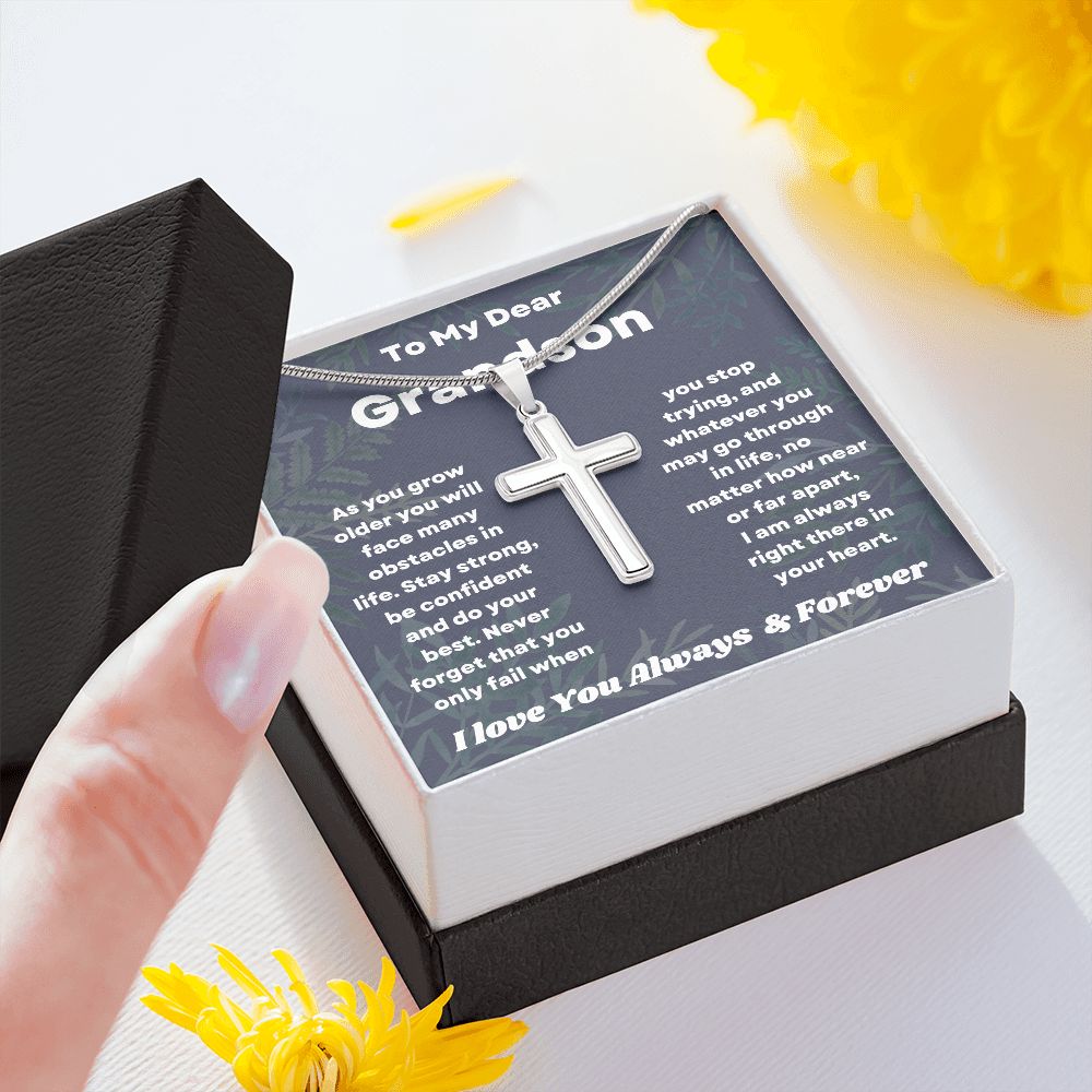 "Unique and Memorable Gifts for Your Grandson: Grandma's Personalized Necklace Collection"