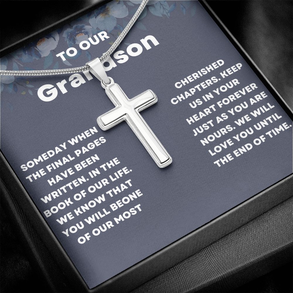 "Make Your Grandson's Birthday Memorable with a Customized Necklace from Grandma's Collection"