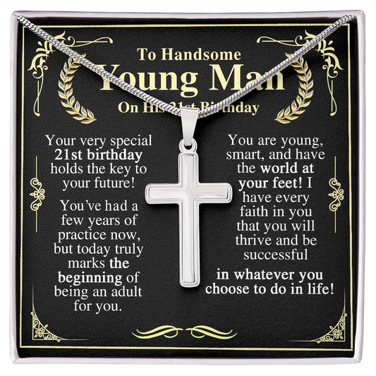 Meaningful Jewelry Gifts 21st Birthday Gift For Him, 21st Birthday Present B0B59ZRKTD
