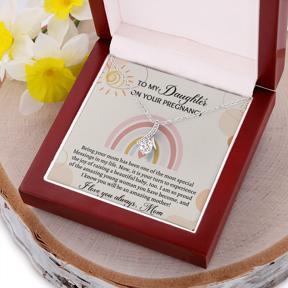 Pregnancy Gift for Daughter- Being your mom has been one of the most special blesssings in my life - JWshinee