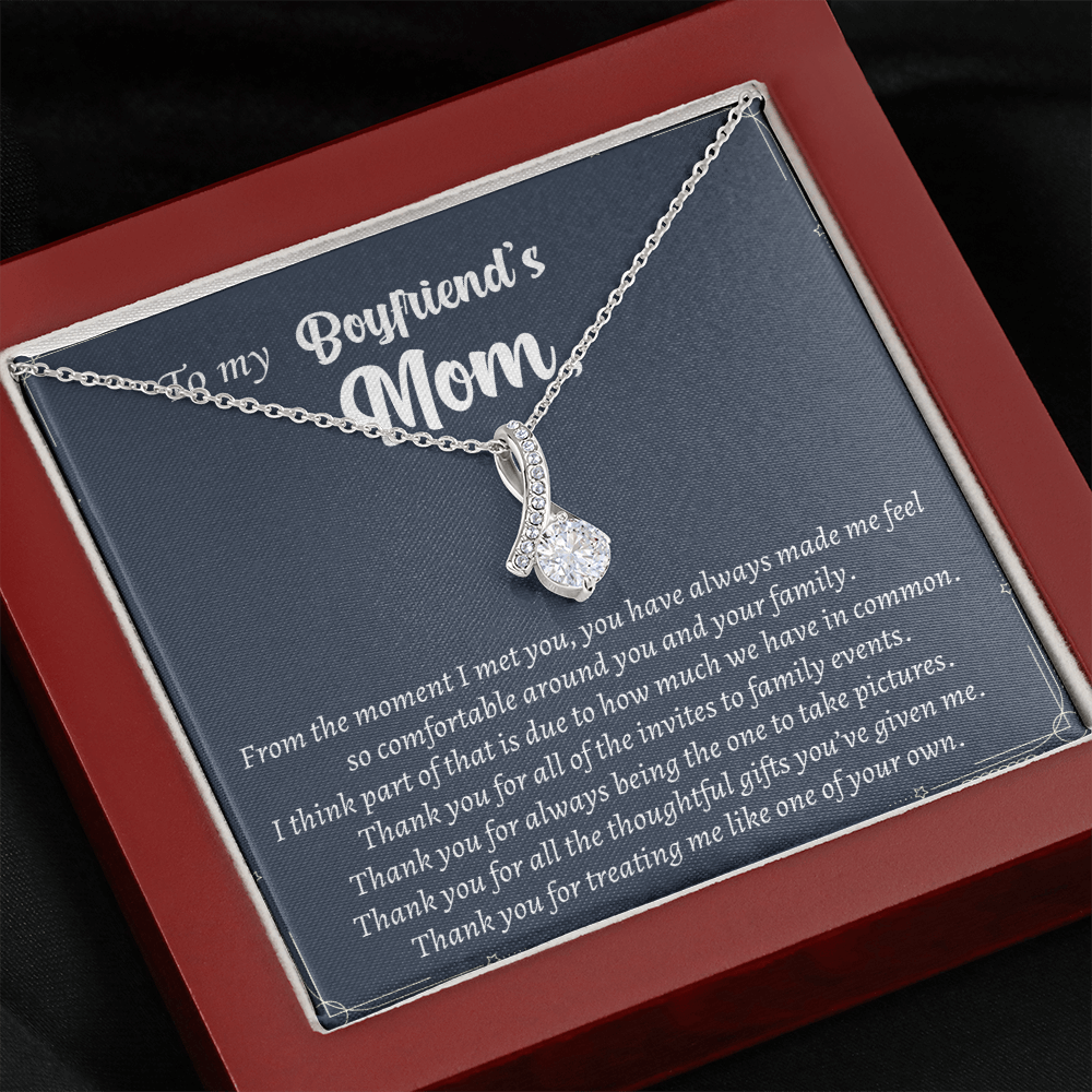 Gift for Boyfriend's Mom - Thank you for treating me like one of your own - JWshinee