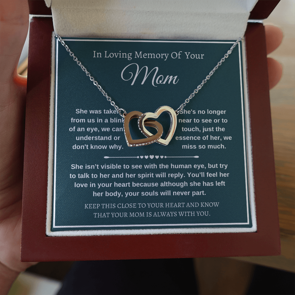 Gift for Daughter, memory of mom - Your souls will never part - JWshinee