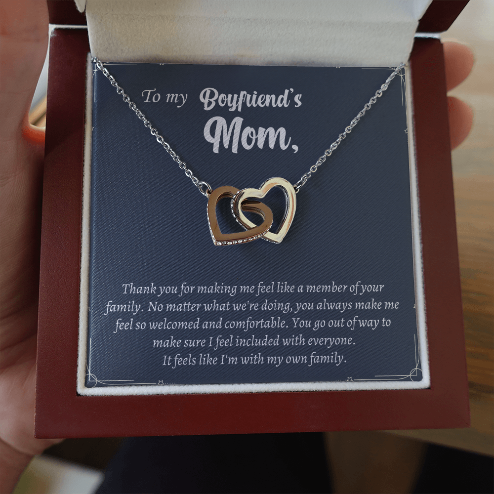 Gift for Boyfriend's Mom- It feels like I'm with my own family - JWshinee