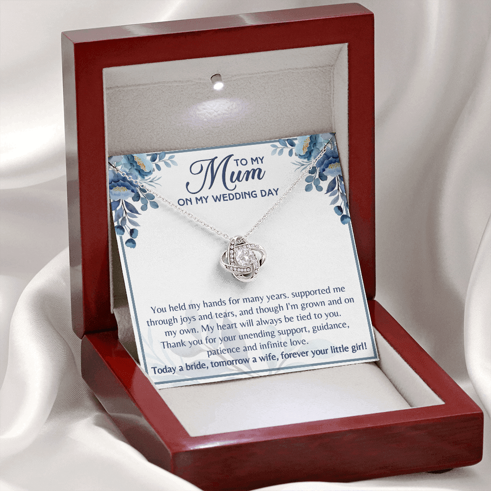 Gift for Mum on Wedding Day from Daughter Forever you little girl