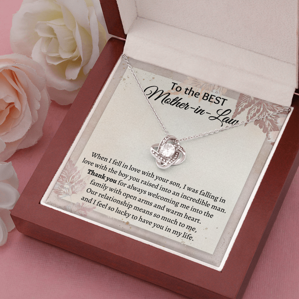 Gift for Mother - in - Law - I feel so lucky to have you in my life - JWshinee