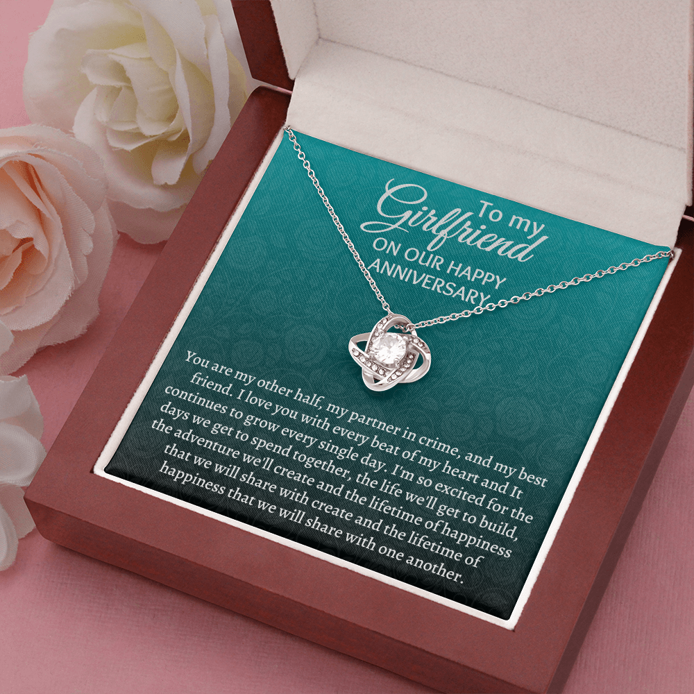 Gift for Girlfriend on anniversary- You are my other half, my partner in crime, and my best friend - JWshinee