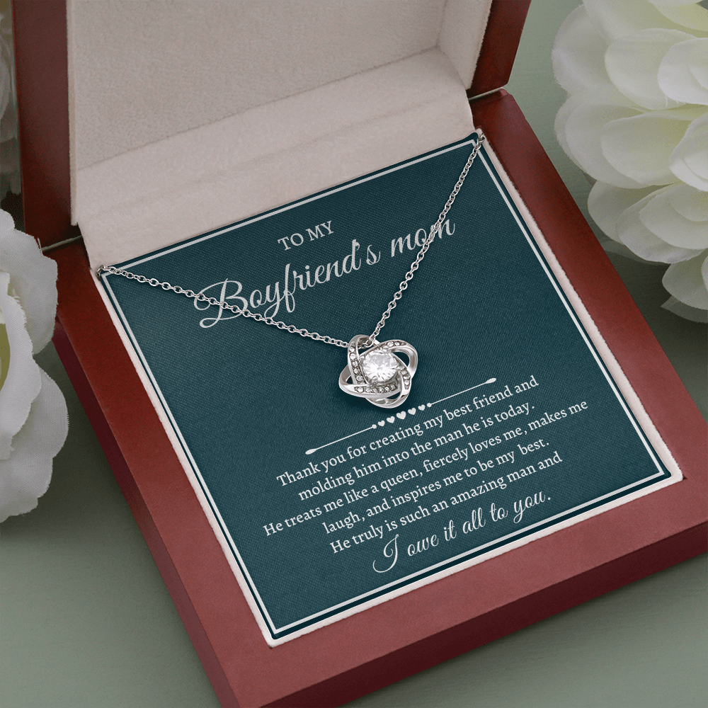 Mother's Day Gift for Boyfriend's Mom - I owe it all to you - JWshinee