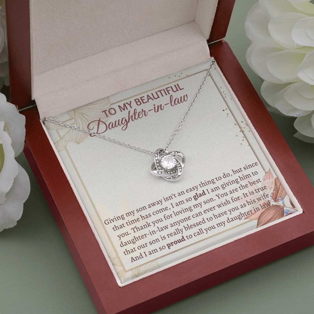 Gift for Daughter-in-law - I am so prouf to call you my daughter in law - JWshinee