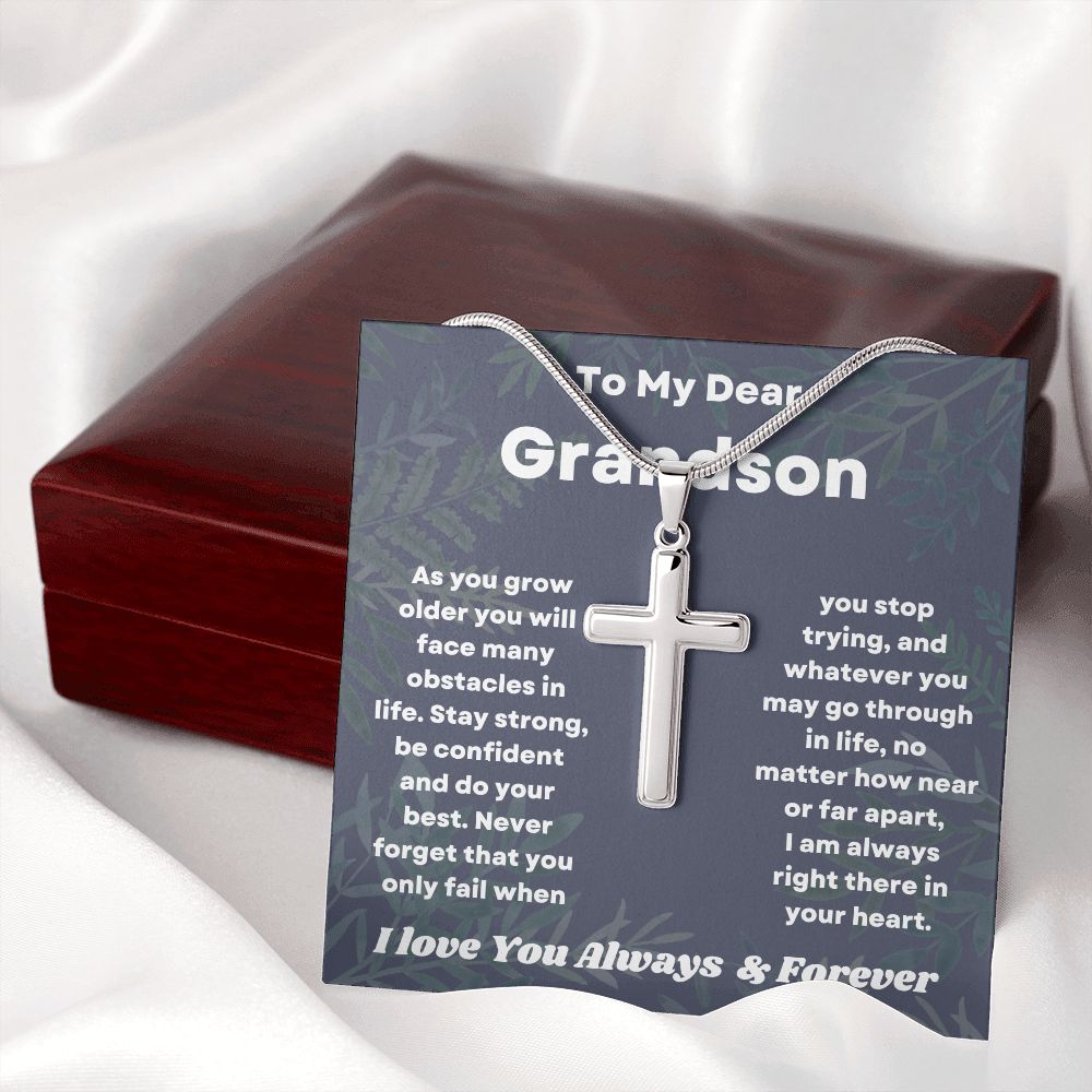 "Unique and Memorable Gifts for Your Grandson: Grandma's Personalized Necklace Collection"
