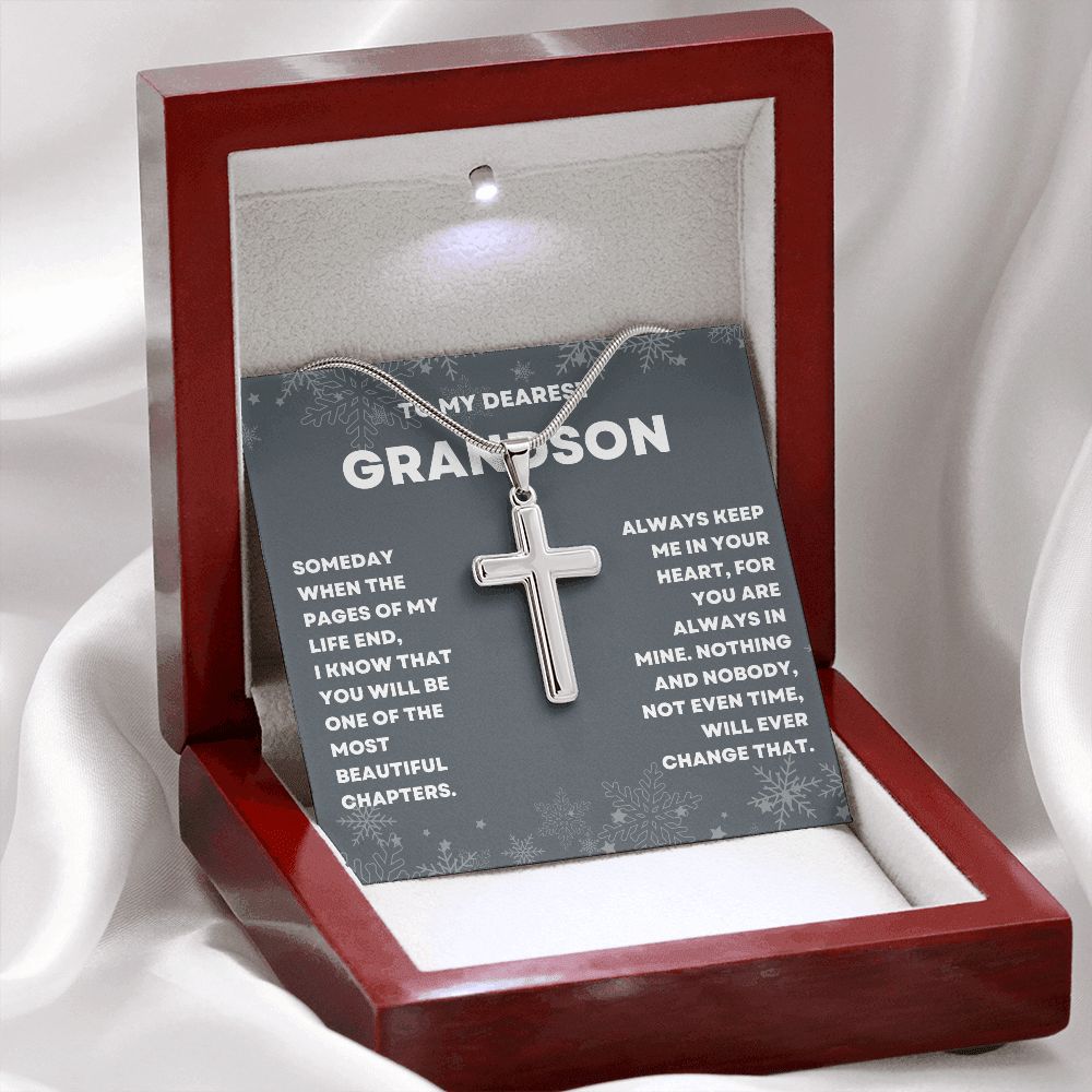 Grandson Gifts from Grandma: Personalized Necklaces for a Special Bond"