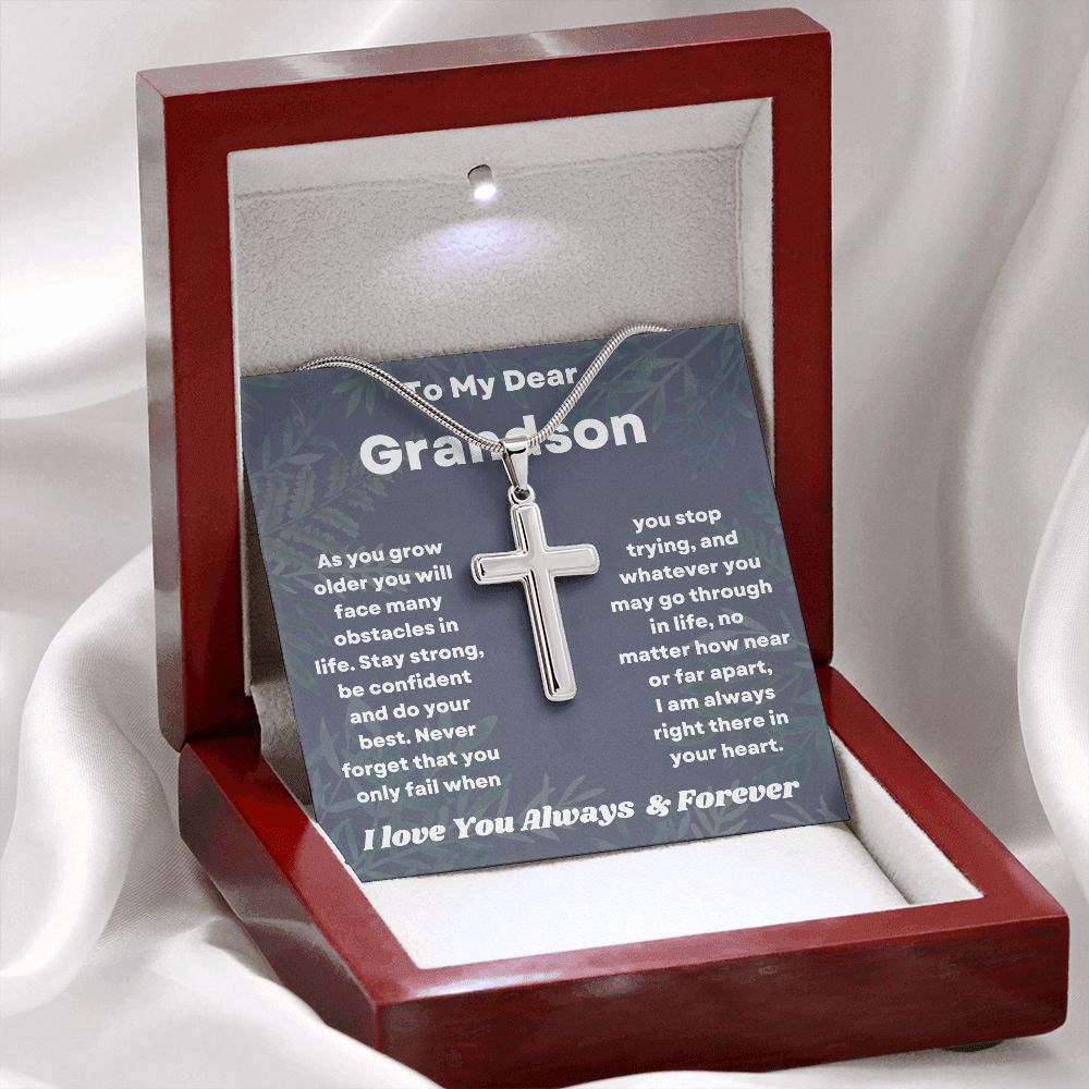 "Unique and Memorable Gifts for Your Grandson: Grandma's Personalized Necklace Collection"