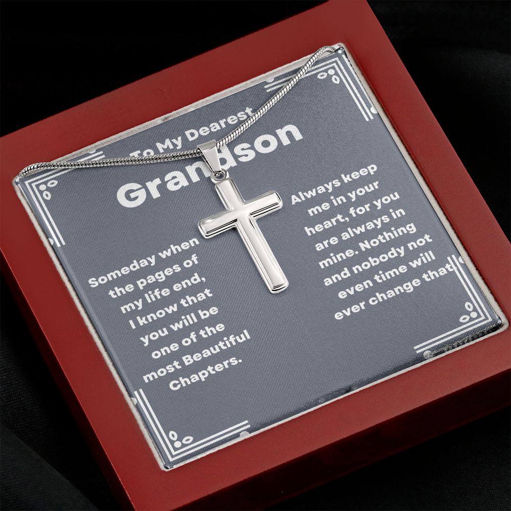 Grandma's Customized Necklaces: The Best Way to Show Your Grandson How Much You Care"