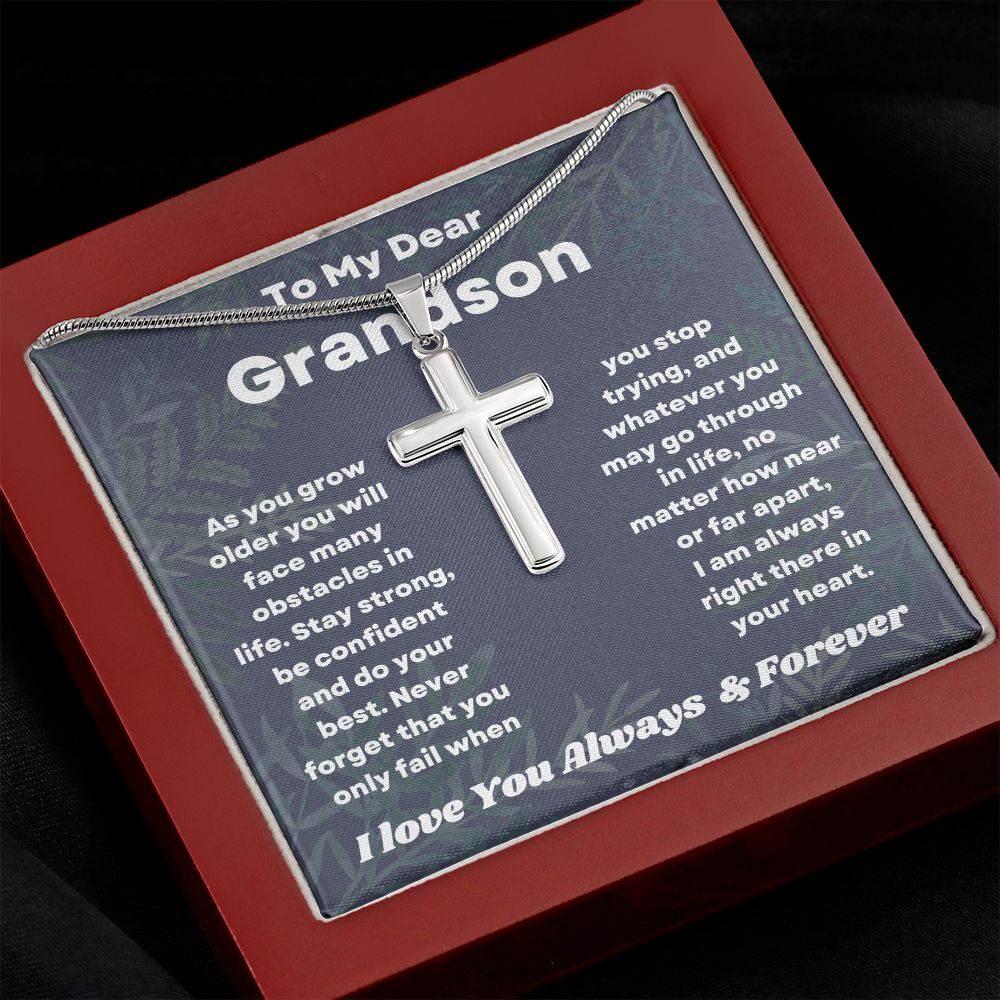 "Unique and Memorable Gifts for Your Grandson: Grandma's Personalized Necklace Collection"