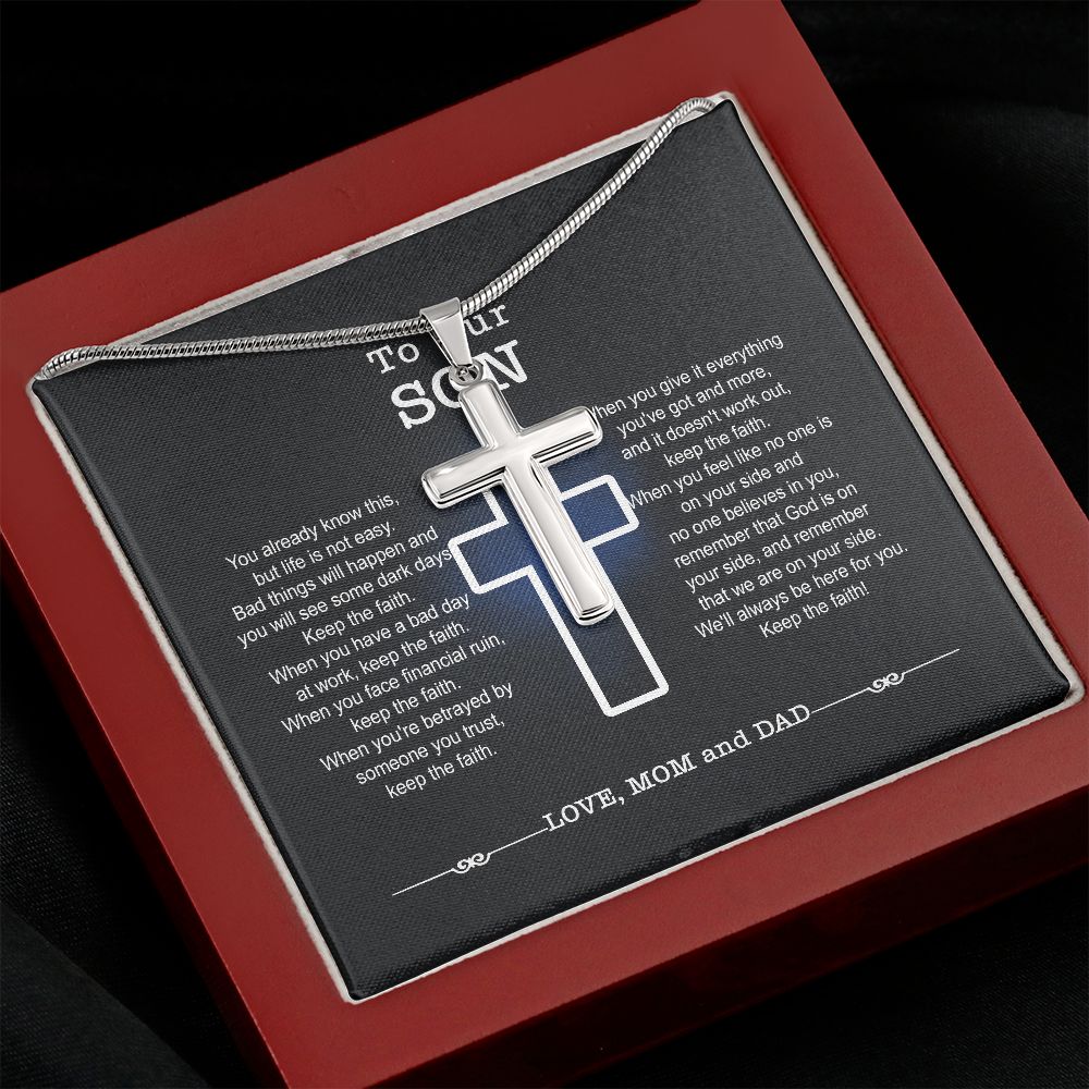 Gift for Son from Parents , Mom And Dad, CI-AU32-NTHB B09Z9LQMK9