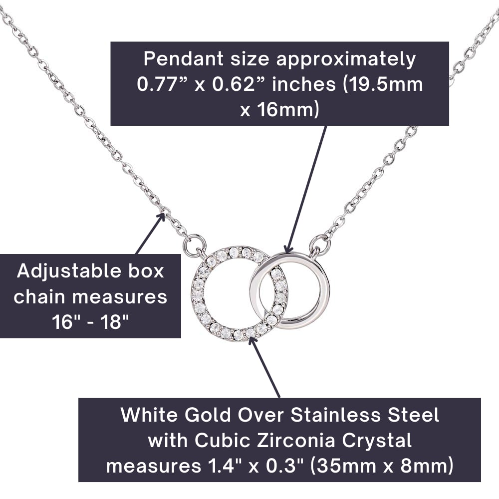 To My Wife Pair Necklace, As I Sit In Heaven, Loss of Husband Gift - JWshinee