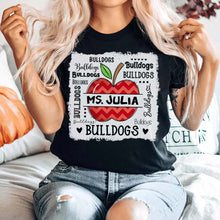 Load image into Gallery viewer, Personalized Teacher Shirt, Gifts for Teacher, Customize School Mascot, Cute Teacher Shirt, Back to School Tee
